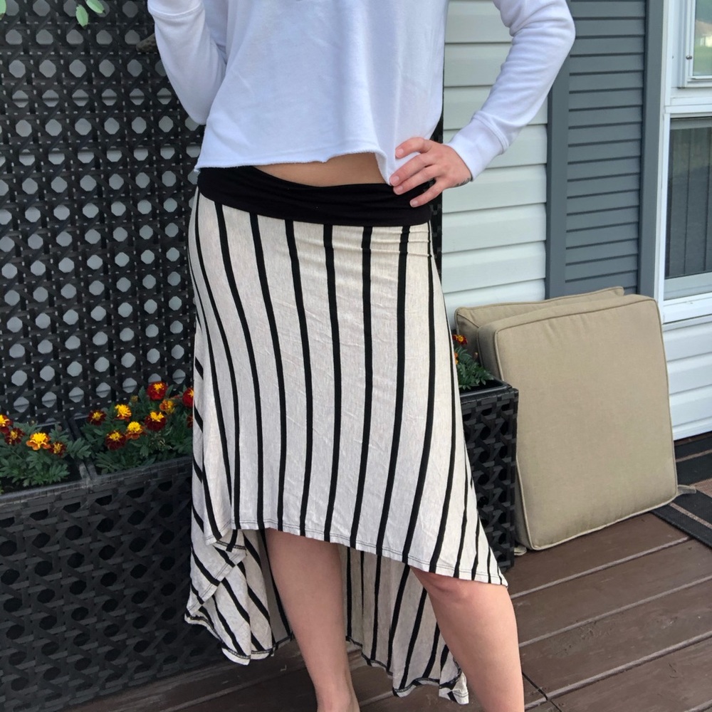 High low skirt